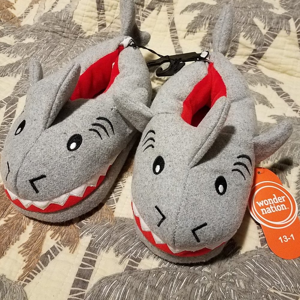 Christmas Gift!  Shark Slippers NWT